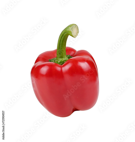 Bell pepper isolaated on transparent png
