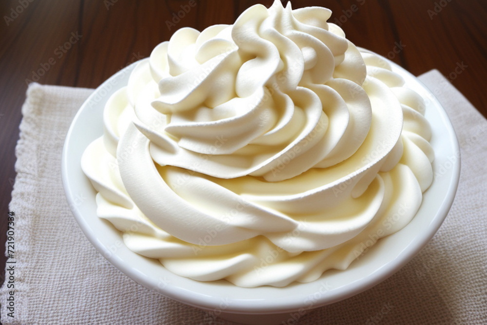 whipping cream