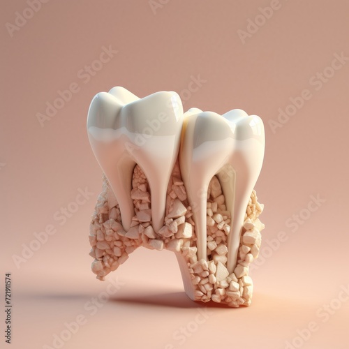 teeth and dental tools