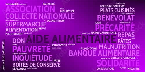 Nuage de Mots Aide Alimentaire v9