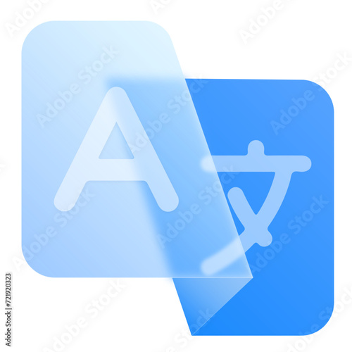 Translate Glassmorphism UI Icon Sign and Symbol Design Illustrator Png Svg	
