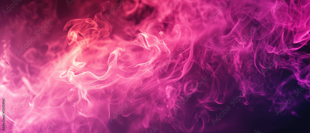 Tongues of pink fire on clear black background, pink flames and sparks background design Tongues of pink fire on clear black background, pink flames and sparks background design
