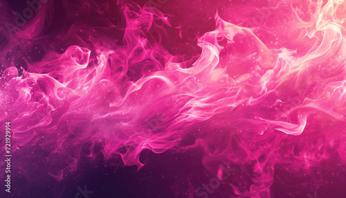 Wallpaper Mural Tongues of pink fire on clear black background, pink flames and sparks background design Torontodigital.ca