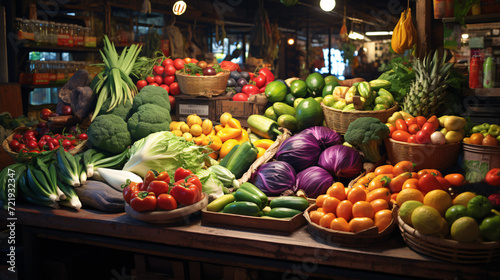 Wallpaper Mural Be transported to a vibrant, ultra-realistic market, with lifelike produce and merchants. Torontodigital.ca