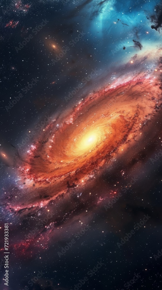 Fototapeta premium In each image, the endless beauty of the sky intertwines with the natural wonders of the Earth in a seamless dance. The descriptions will take you on a journey through the exquisite interplay of light