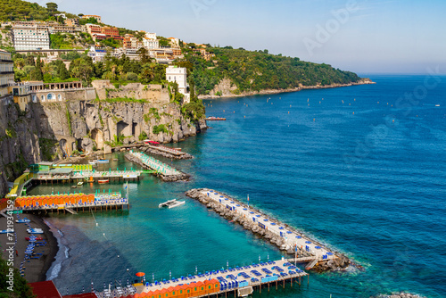 Fototapeta Naklejka Na Ścianę i Meble -  Sorrento city, Amalfi coast, Italy