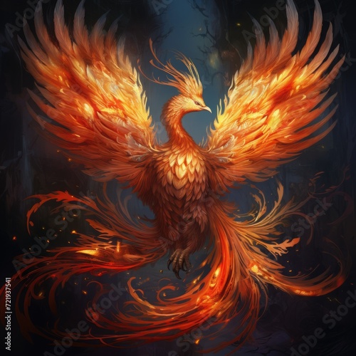  Phoenix fantasy bird