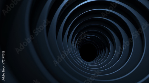 A circular and inner circle background, dark blue and light black.