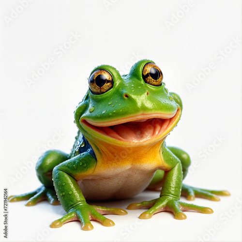 Smiling frog 