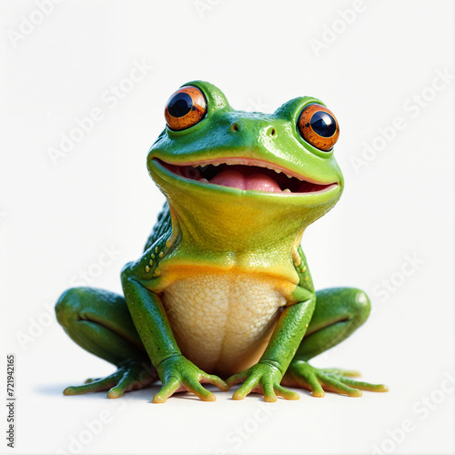 red eyed tree frog © takranik