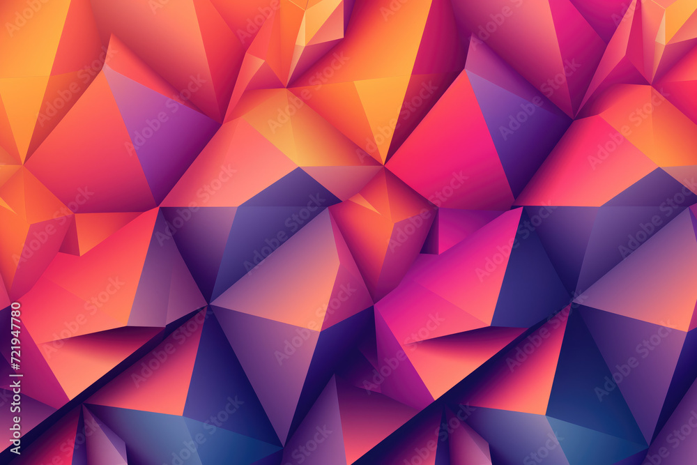 Colorful geometric background