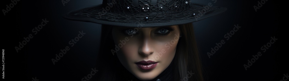 a woman wearing a hat a woman wearing a hat
