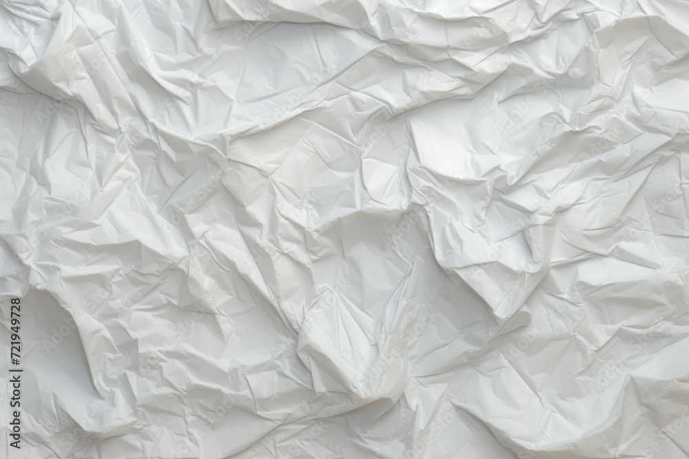 Obraz premium a white crumpled paper