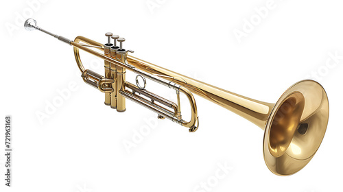 A sleek and versatile brass instrument capable of producing rich tones and smooth slides.