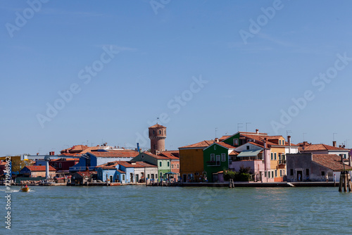 Colourful Houses In Burano, Venetian Lagoon, Italy