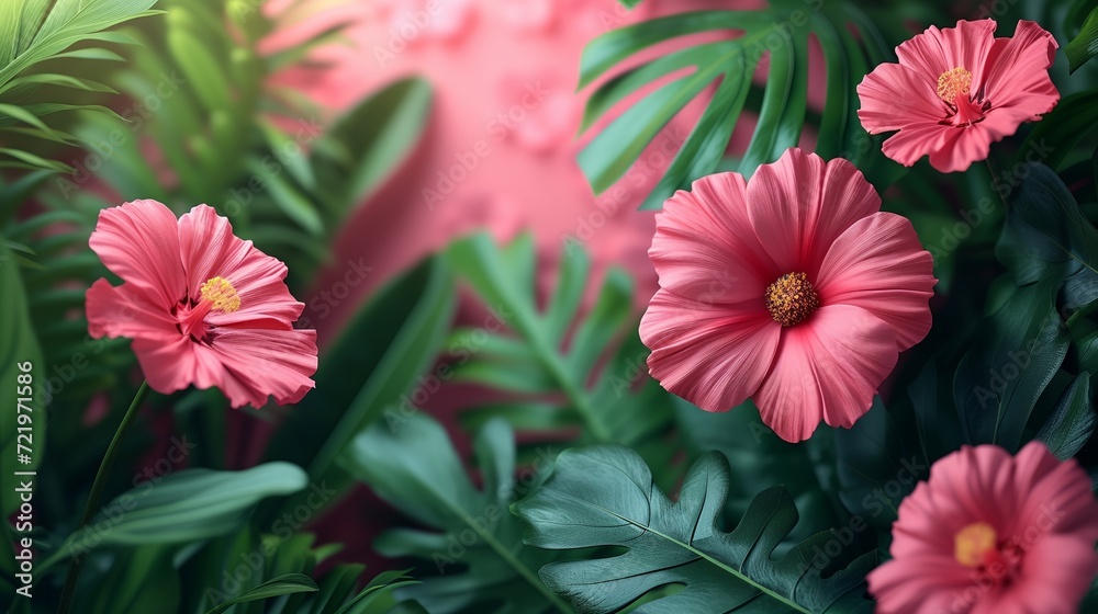 Obraz premium a bunch of flowers