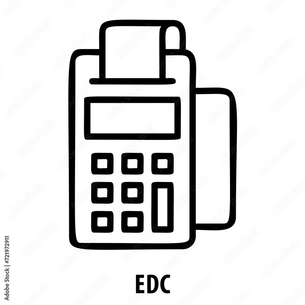 EDC, electronic data capture, technology, payment, EDC machine, electronic transaction, financial, payment technology, EDC icon, digital payment, point of sale, cashless payment EDC, electronic data capture, technology, payment, EDC machine, electronic transaction, financial, payment technology, EDC icon, digital payment, point of sale, cashless payment