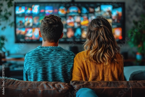 Friends hosting a virtual movie marathon featuring classic romantic comedies