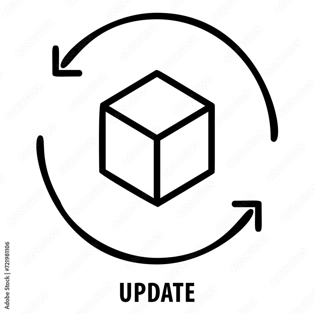 Update, refresh, upgrade, modify, change, software update, Update icon, system upgrade, improvement, latest version, modernize, patch, technology update, enhancement Update, refresh, upgrade, modify, change, software update, Update icon, system upgrade, improvement, latest version, modernize, patch, technology update, enhancement