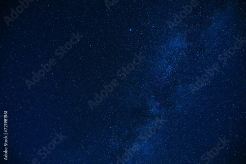 Fototapeta Naklejka Na Ścianę i Meble -  night starry sky with stars, milky way and galaxies on the background