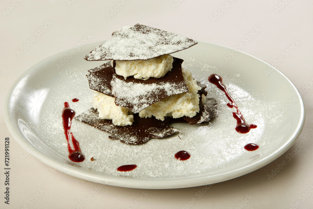 cheesecake with chocolate cheesecake with chocolate