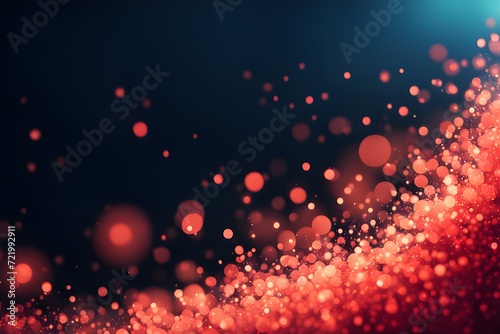 Coral glow particle 