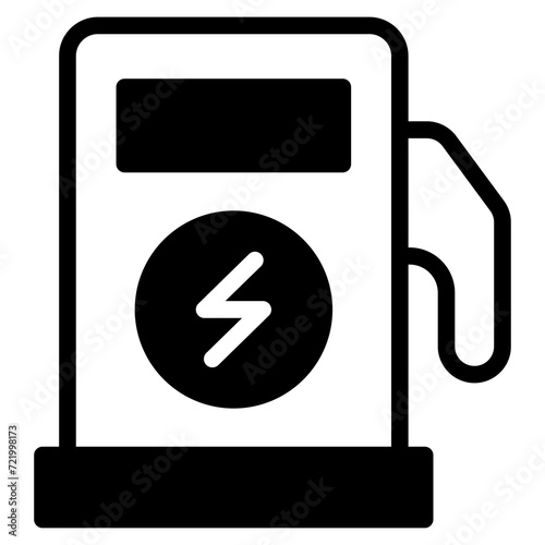 electric gas station