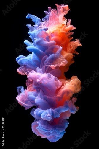 Colorful Ink in Water