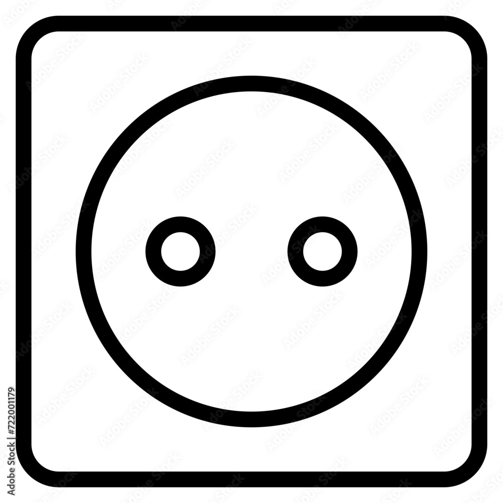 Power socket icon Power socket icon