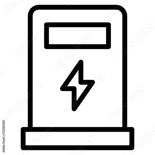 electric gas station
