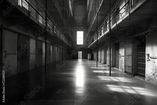 Interior of prison