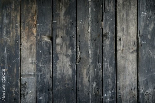 Black wooden fence planks background