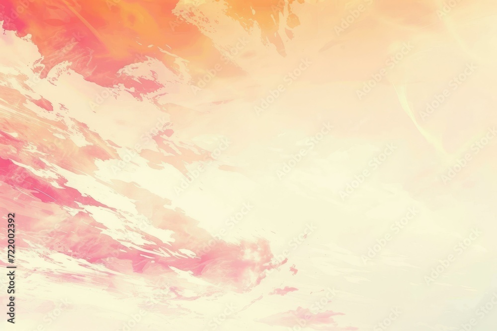 Abstract painting with peach, pink and white colors Abstract painting with peach, pink and white colors