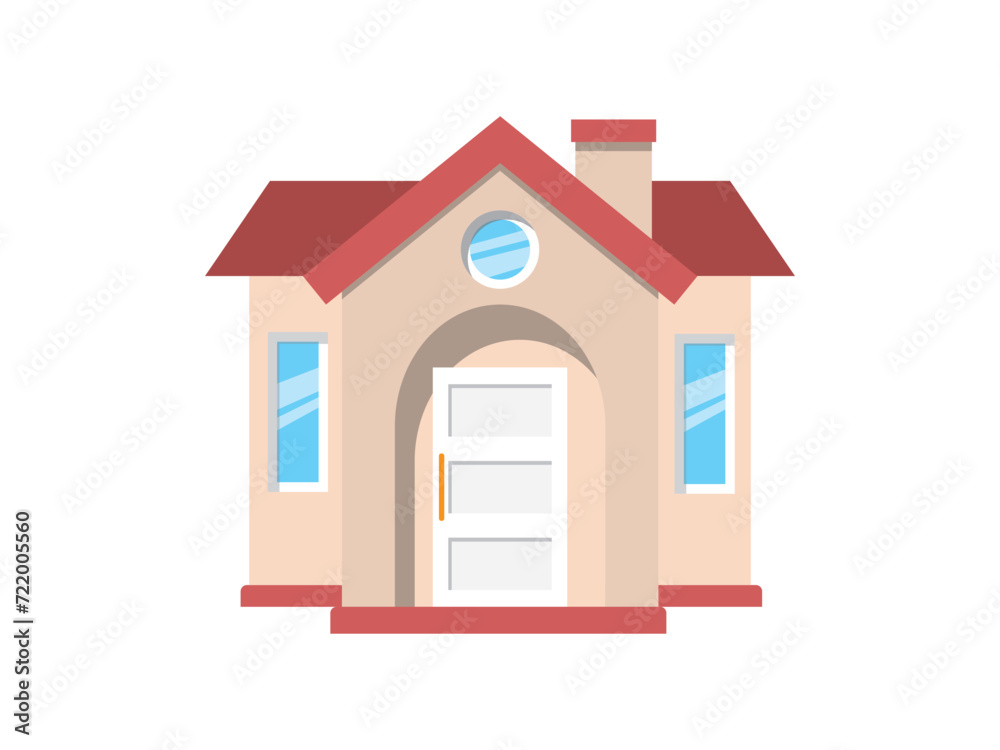 House icon vector isolated on white background House icon vector isolated on white background