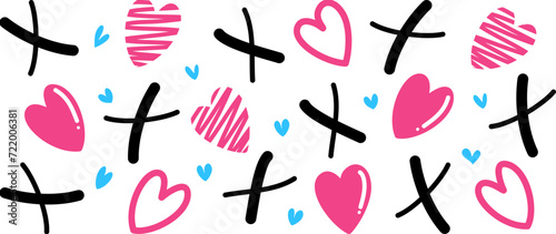 Hearts Libbey can glass wrap, Libbey glass wrap svg png, 16oz Full Wrap, Beer Glass wrap, svg files for cricut