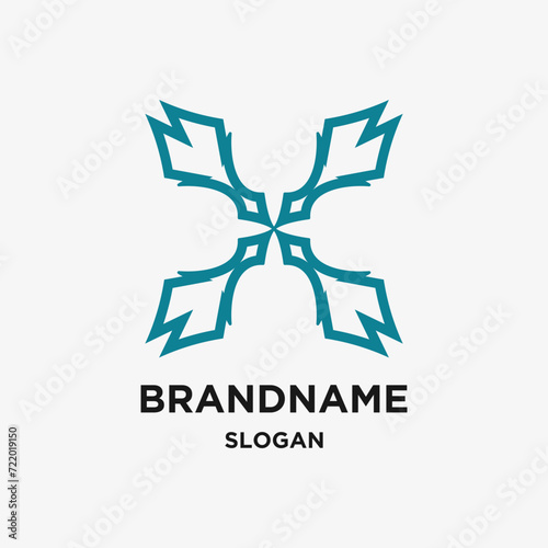 Letter X vector Logo Template Illustration Design