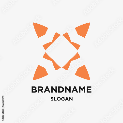 Letter X vector Logo Template Illustration Design