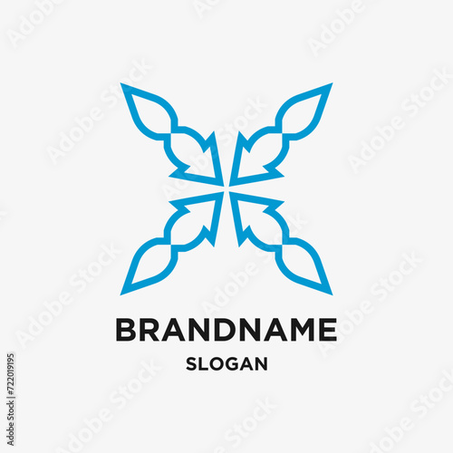 Letter X vector Logo Template Illustration Design