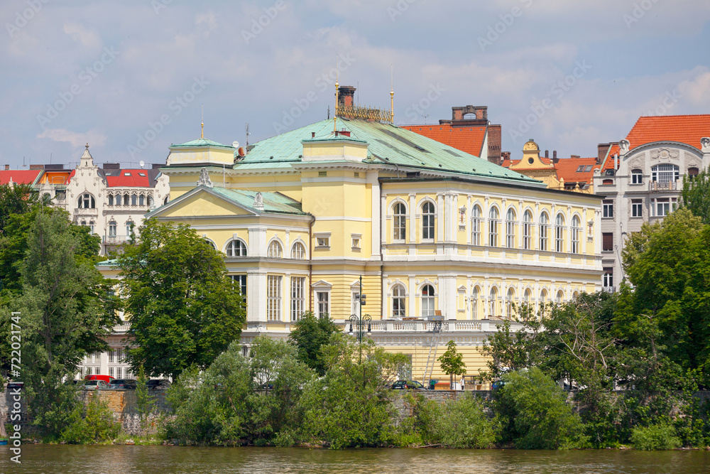 Fototapeta premium The Zofin Palace in Prague