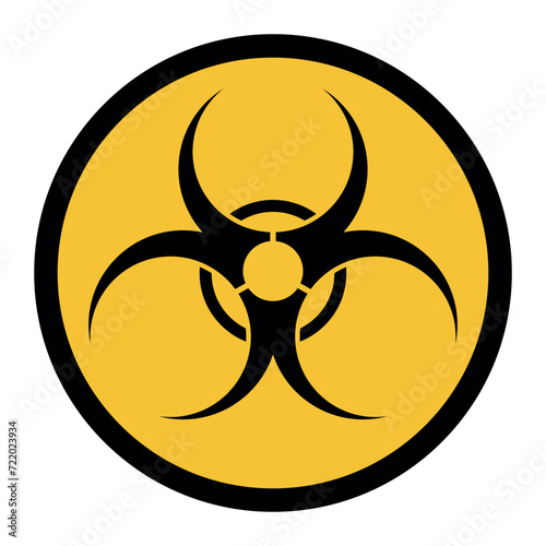 Biohazard circle sign