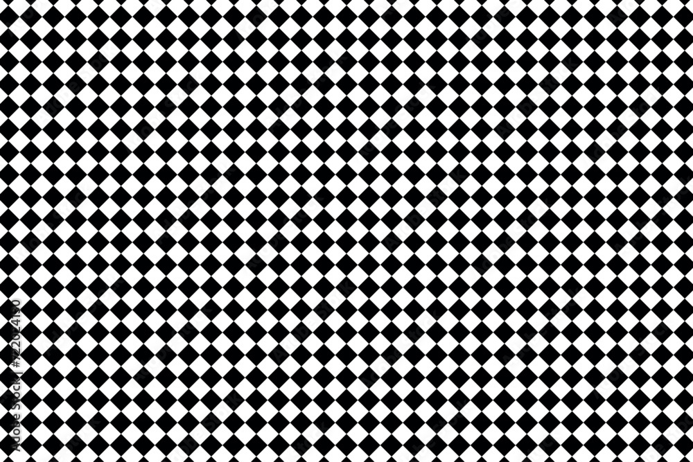 Black diamond checkered background pattern