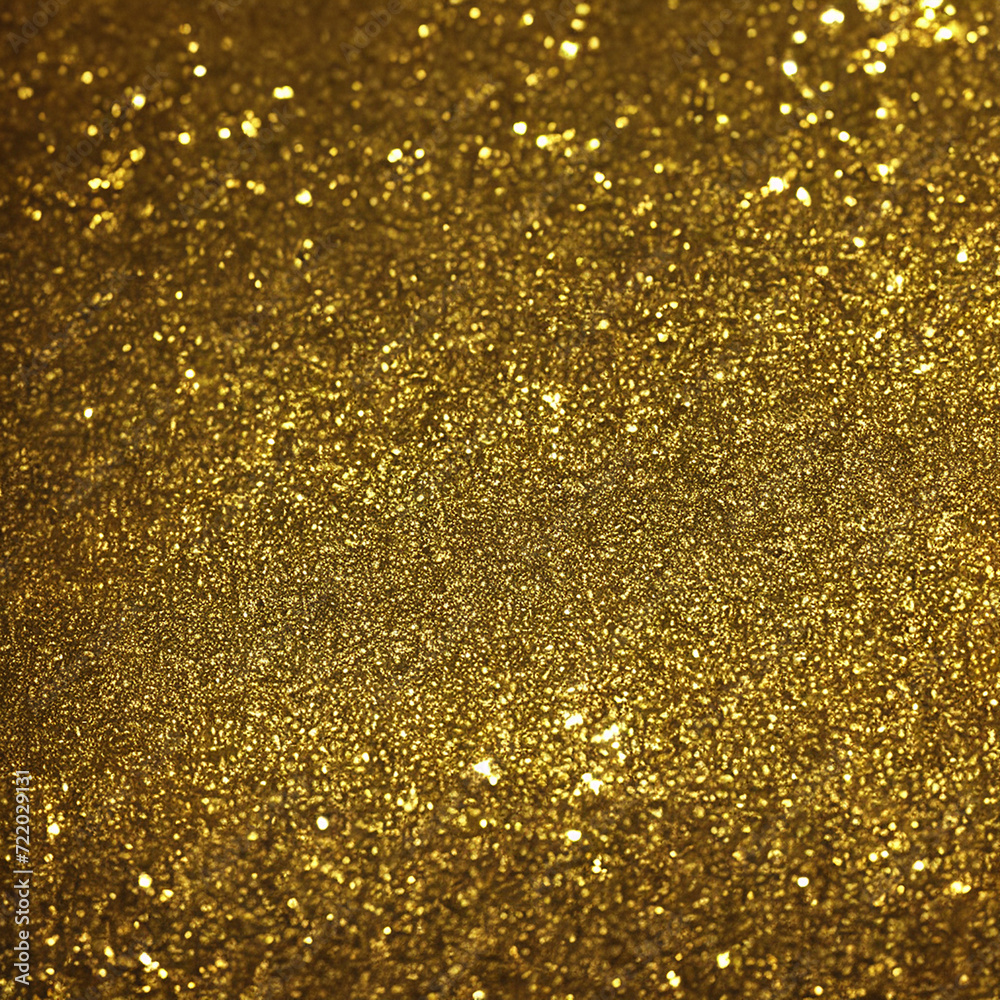 Shiny gold surface material