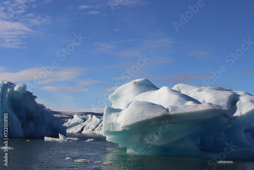 Iceland Blue ice diamond beach 