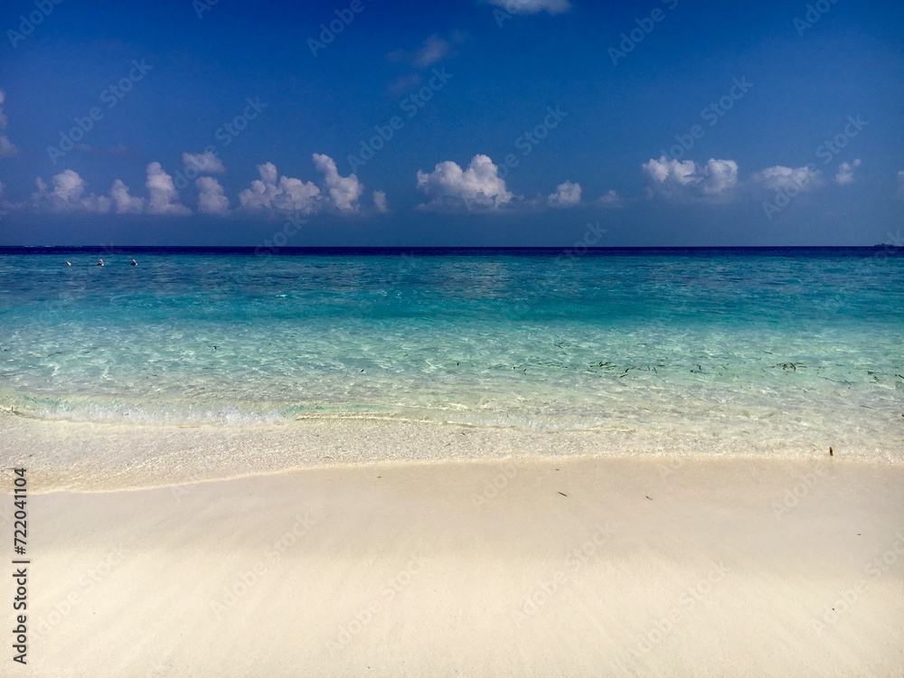 beach and great water maledives