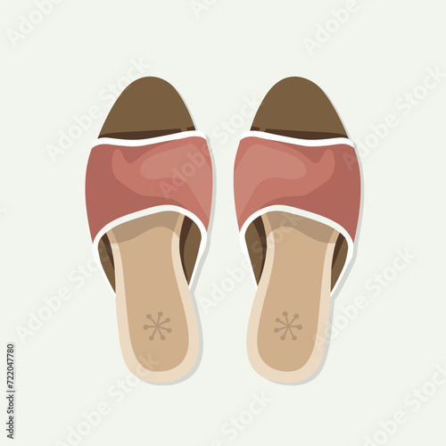 Women a pair of shoes realistic 