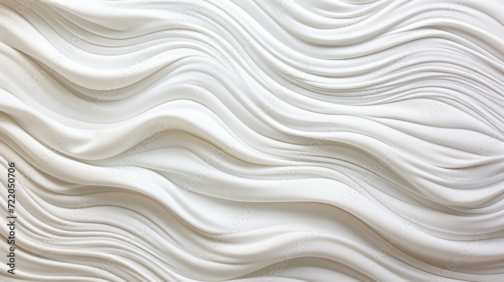 abstract background, calming mil white waves

