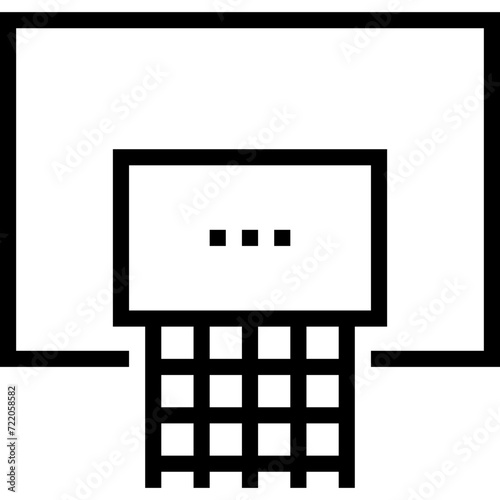 Backboard Vector Icon