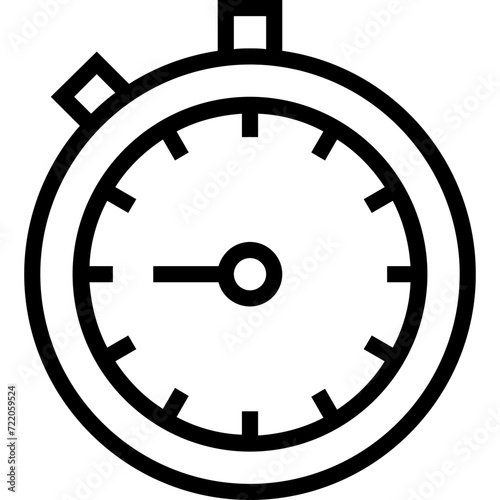 Stopwatch Vector Icon