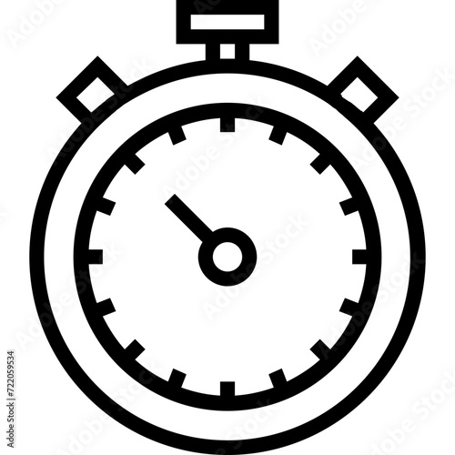 Stopwatch Vector Icon