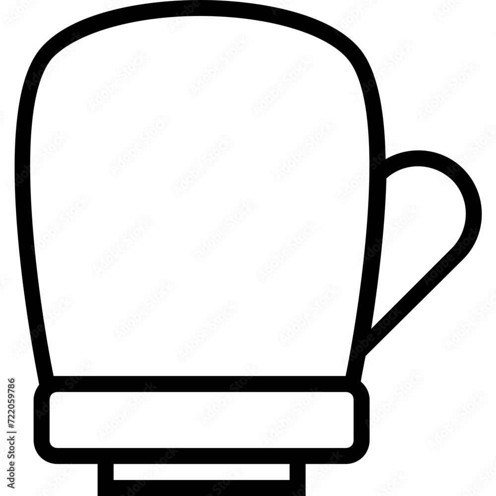 Boxing Glove Vector Icon Boxing Glove Vector Icon